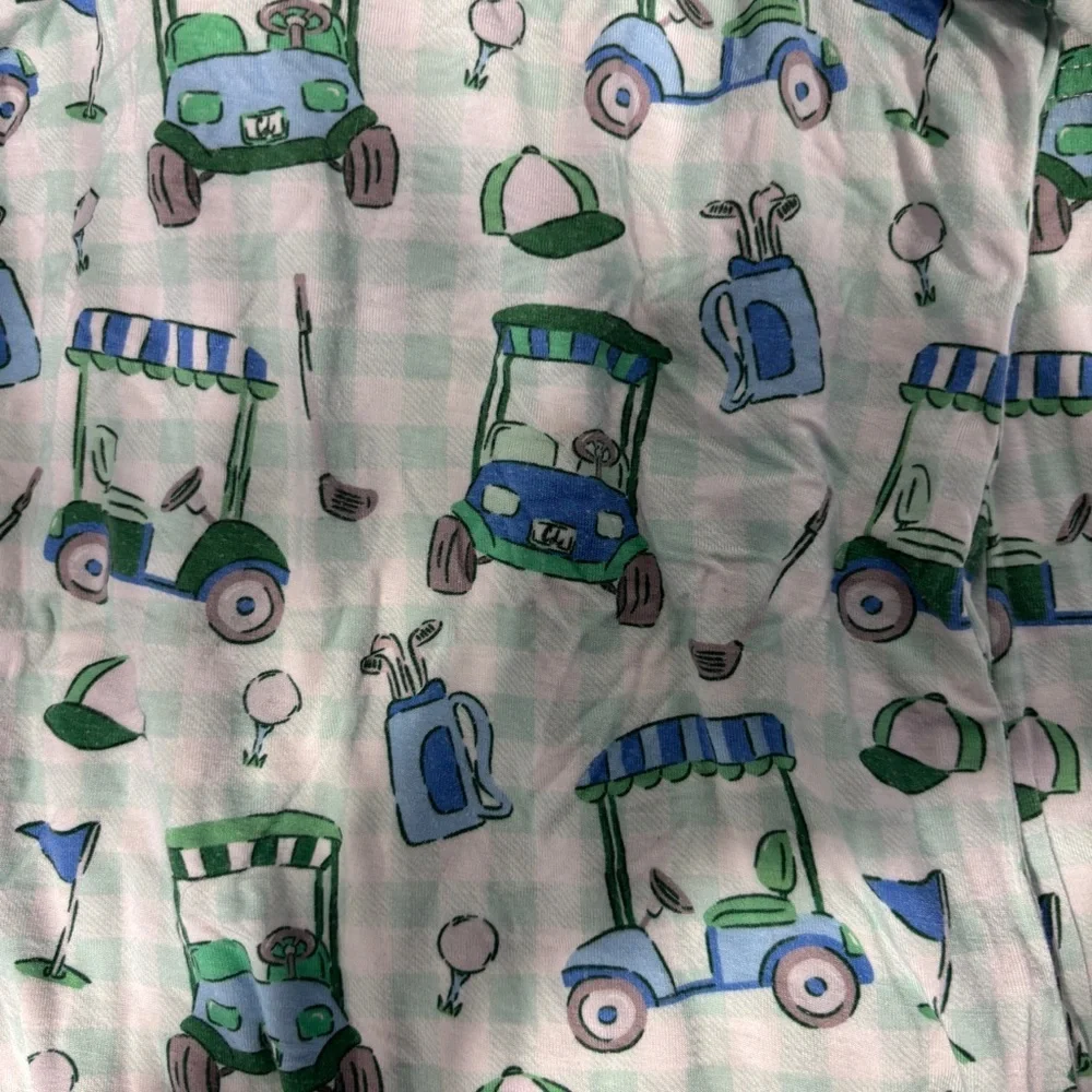 Caden Lane Kids Pajamas with Golf Designs